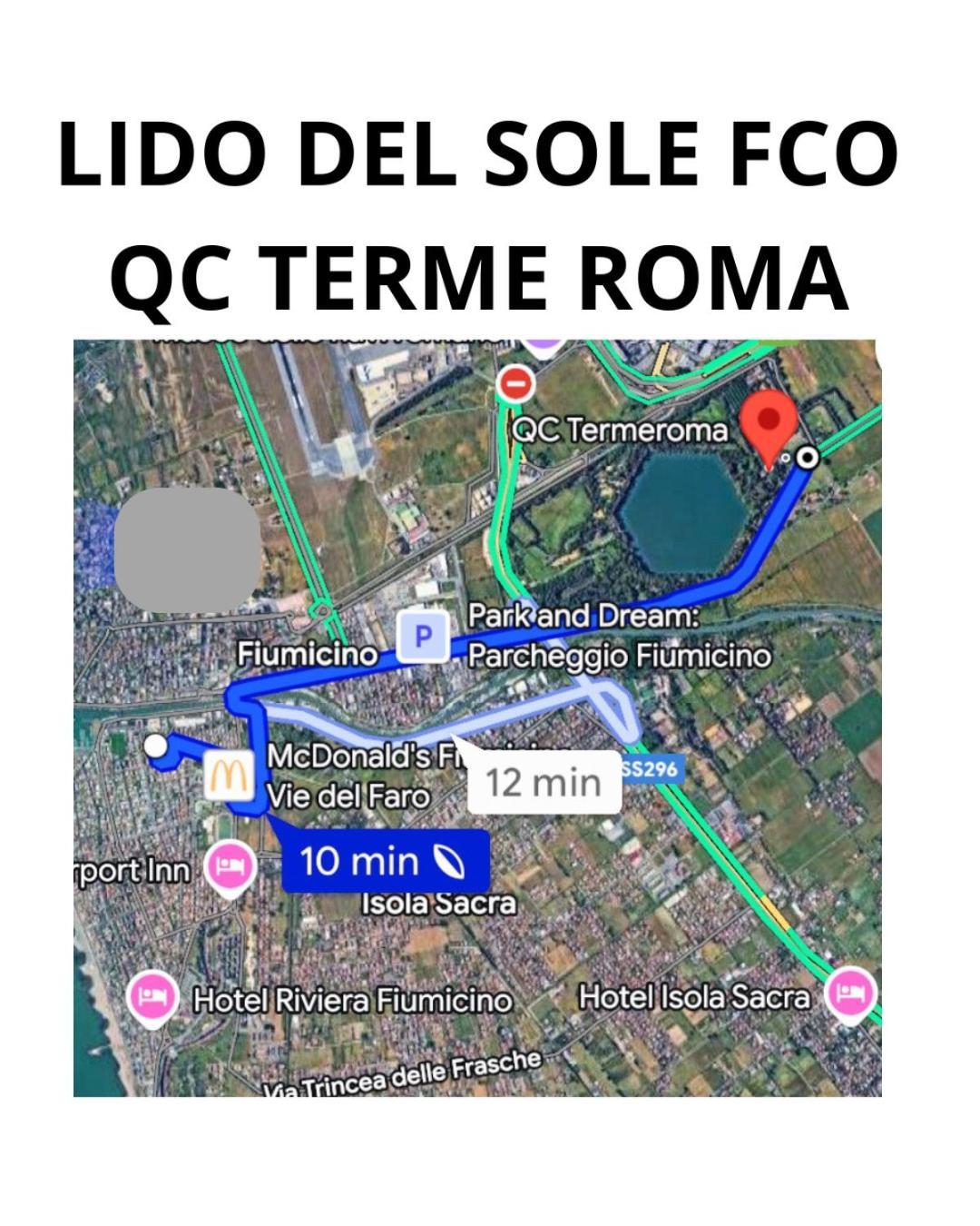 דירות פיומיצ'ינו Lido Del Sole Fco מראה חיצוני תמונה