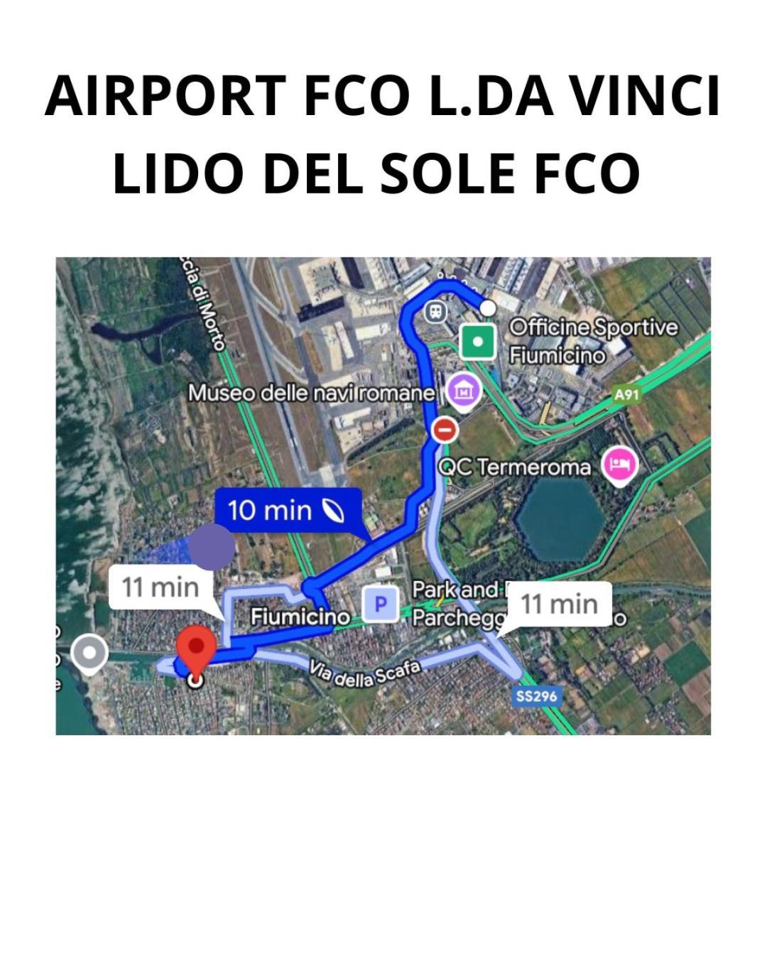 דירות פיומיצ'ינו Lido Del Sole Fco מראה חיצוני תמונה
